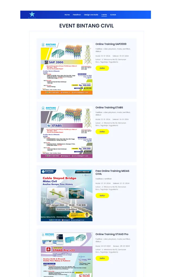 Portofolio Website Web Media Jogja