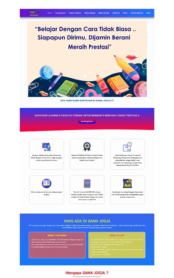 Portofolio Website Web Media Jogja