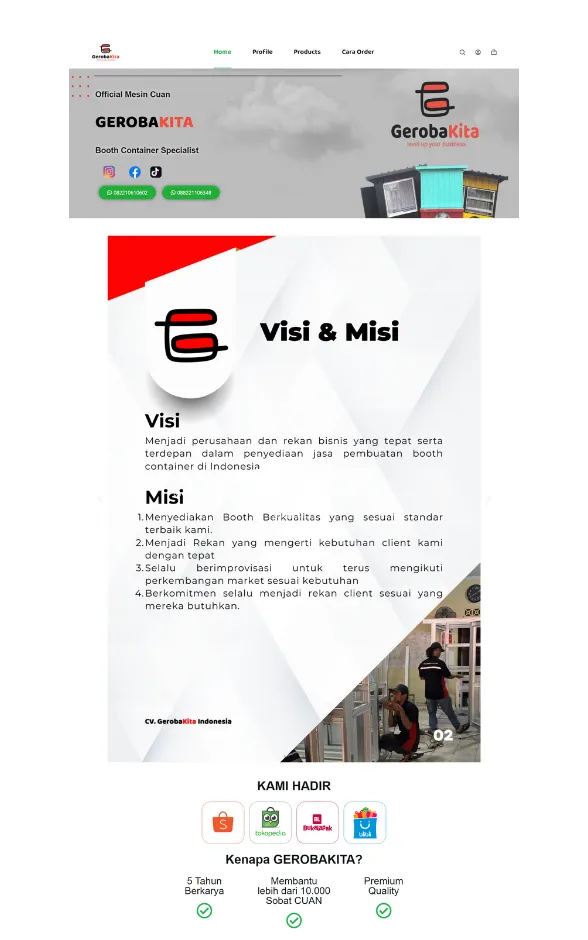 Portofolio Website Web Media Jogja