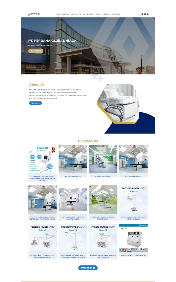 Portofolio Website Web Media Jogja