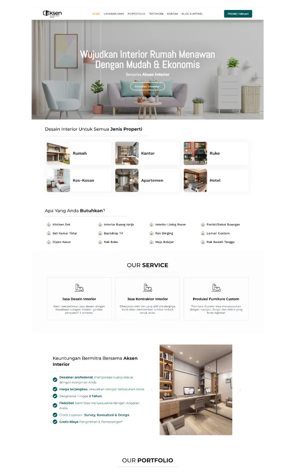 Portofolio Website Web Media Jogja