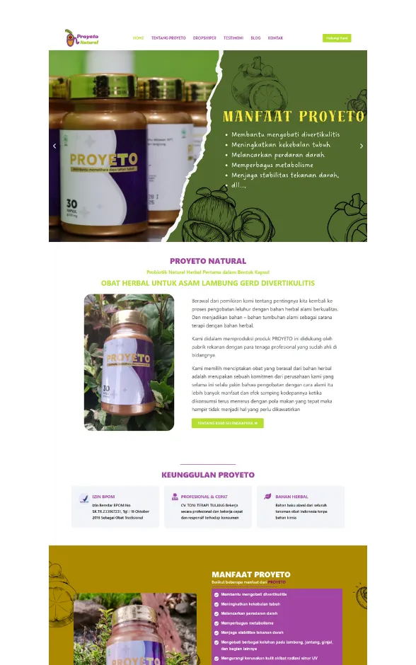 Portofolio Website Web Media Jogja