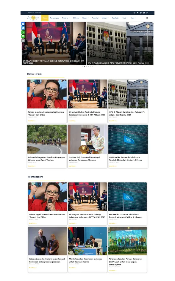 Portofolio Website Web Media Jogja