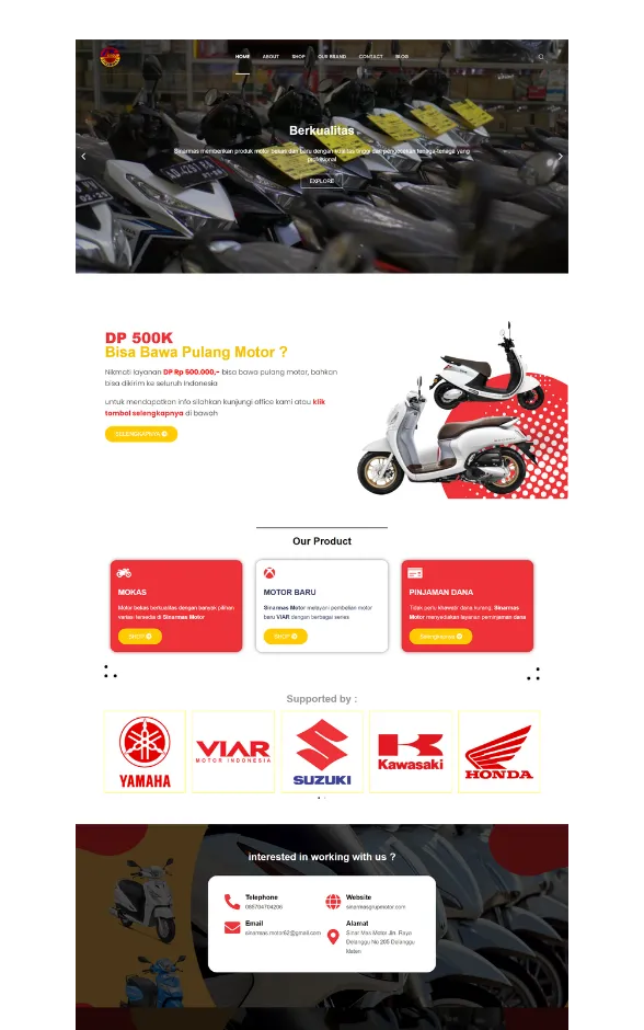 Portofolio Website Web Media Jogja