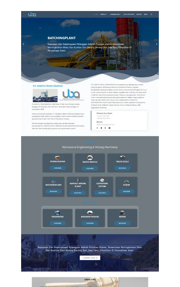 Portofolio Website Web Media Jogja